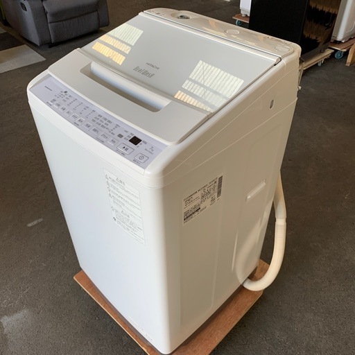 洗濯機　　日立　2023　ＢＷ-V70ＨＥ2  7キロ