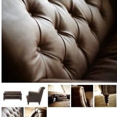 ガレットインテリア　ベントンソファー　C411の画像