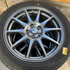 17インチ スタッドレス ホイールセットダウンロップの画像