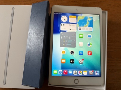 iPad mini 5 64G 箱+純正充電器+ケーブル全てあり〜美品〜贈答品にも