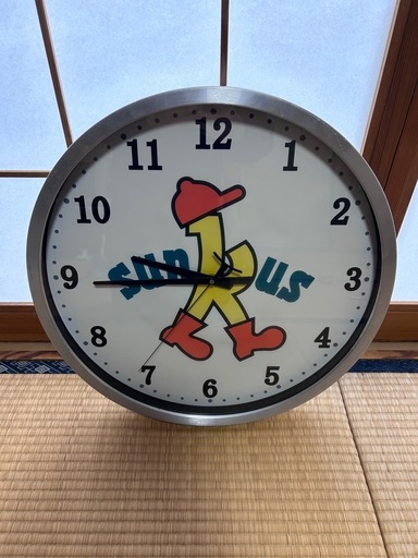 コンビニビンテージヴィンテージ時計什器サンクスSunkus サークルK