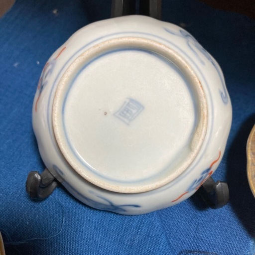 ①　 古伊万里 豆皿　 5枚 セット 