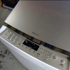 Hisense 洗濯機　10k 2021年製の画像