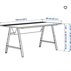 【備品】IKEA ゲーミング・PCデスクの画像
