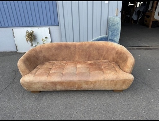 値下げしました✨tabu Leather Works（タブー•レザーワークス）　OPIAM（オピアム）　ソファー　3P