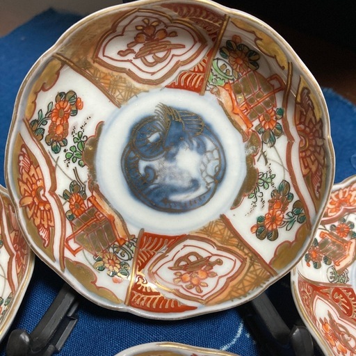 古伊万里の豆皿 6枚セット 古伊万里の豆皿 6枚セット 豆皿セット【金彩古伊万里様式】 | 古伊万里