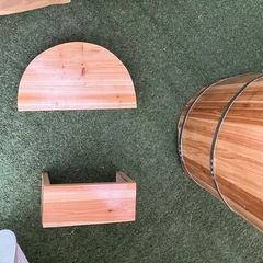 　木の浴槽　木製　風呂釜　風呂桶　　　お風呂の画像