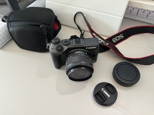 値下げました！【新品級】Canon EOS M6レンズキットEF-M 15-45mm付属品あり
