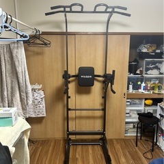   【引き取り限定】筋トレ器具一式セット（懸垂・ダンベル他）の画像