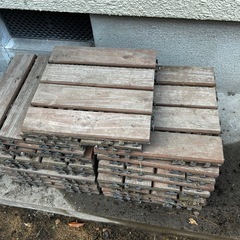 【受け渡しの方決定】ウッドブロック: ガーデニングなどに⸜🌿‬🌷︎⸝‍の画像