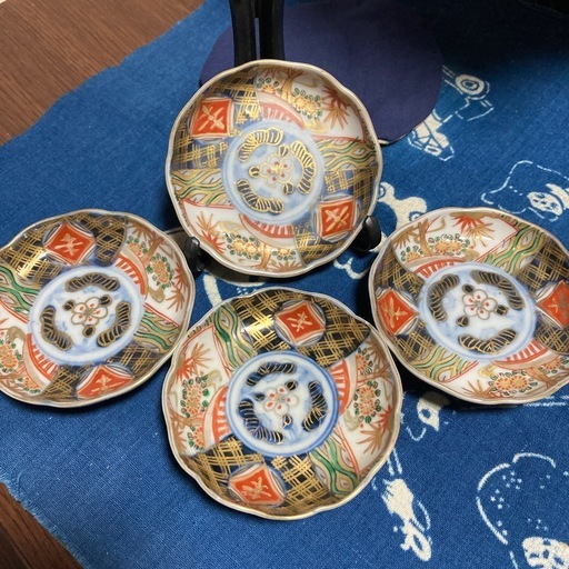 12  古伊万里 豆皿 5枚 セット