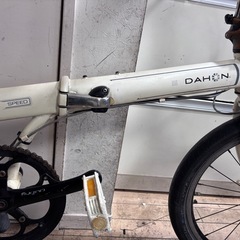 DAHON SPEED 折りたたみ自転車 ホワイト の画像