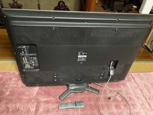 SHARP シャープ アクオス LC-40AE6 40型液晶テレビ 2009年製 リモコン、B-CASカード付属