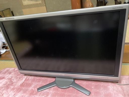 SHARP シャープ アクオス LC-40AE6 40型液晶テレビ 2009年製 リモコン、B-CASカード付属