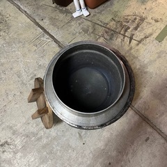 【無料】【引取限定】アルミのかまどお譲り致します。2026/1/26〜の画像
