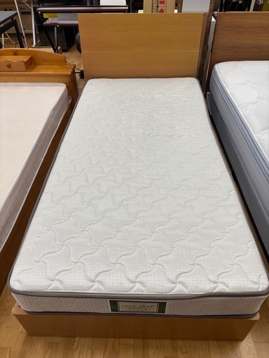 値下げしました!N1286★引き出し付きシングルベッド★シングルベッド★ベッド★幅980mm