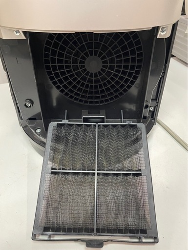 SHARP　シャープ　プラズマクラスタースリムイオンファン　PF-JTH1-N　2018年製　家電　扇風機　冷風　温風　送風　リモコン付属　ピンクゴールド　稼働確認済　中古　③