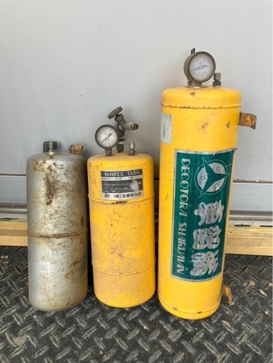 エアータンク ヤンキータンク 北原製作所 YANKEE TANK 3.5L デコトラ 車留満 10kg エアタンク まとめて まとめ売り 大量 セット