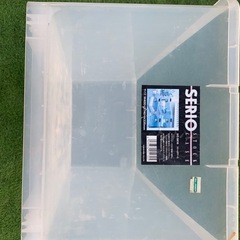 クリヤーケース　フタなし　コロなしの画像