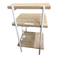 サイドテーブル ナイトテーブル 3段 の画像