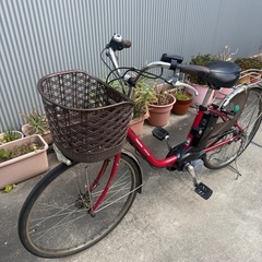 パナソニック　電動アシスト自転車　26インチ　乗って帰れますの画像
