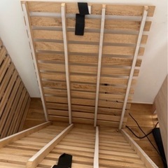 すのこ ベット シングル2個の画像