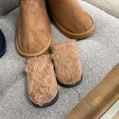 ムートンブーツ２足セット未使用の画像