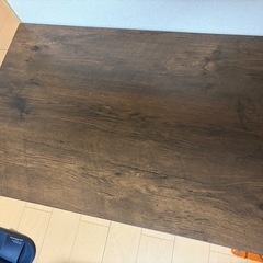 武田コーポレーション 【無段階高さ調節・ローテーブル・ダイニングテーブル・キャスター付き】 ブラウンの画像