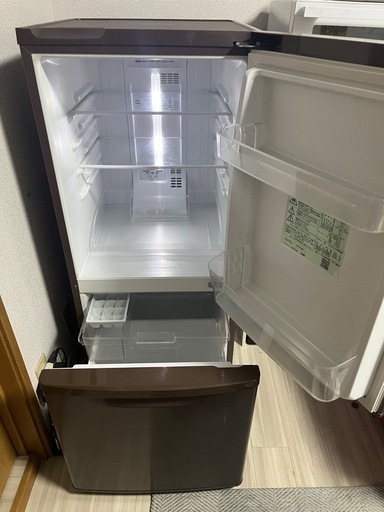 美品　一人暮らし家電2点セット　Panasonic冷蔵庫＋TOSHIBA洗濯機