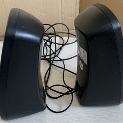 BUFFALO PCスピーカー 2個セット 調整ノブのないスピーカーは音が出ないの画像