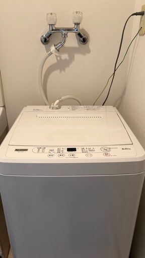 【価格交渉可】ヤマダセレクト　洗濯機　YWM-T60H1