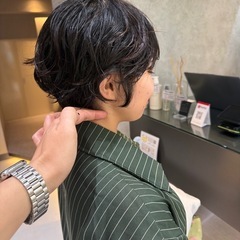 急募‼️2/4 18時半〜ショートカット＋パーマをかけられるモデ...