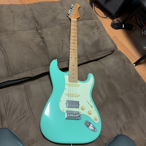 ギター　バッカス　bst-2 サーフグリーン