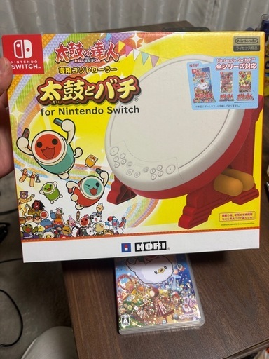 Switch  太鼓の達人　太鼓とソフト