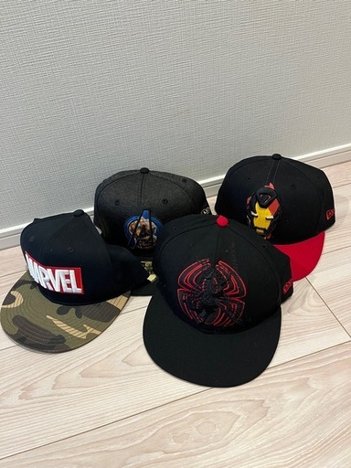 marvel ニューエラ　NEWERA メンズキャップ ベースボールキャップ 4点まとめ売り