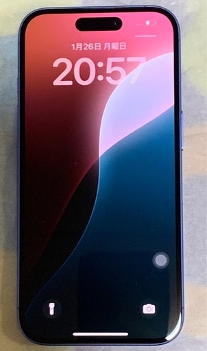 iPhone16 128GB 100%バッテリー有