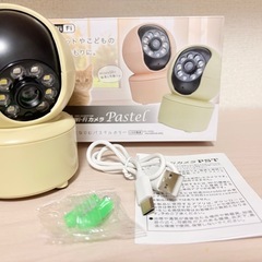 【新品】360度　Wi-Fiカメラ　見守りカメラ　ベビーモニター　ペットカメラの画像