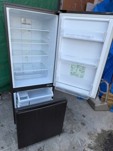 NO B802?福岡市内配送設置無料✨?AQUA 2ドア冷蔵庫 201L AQR-20E9-K 2022年式 