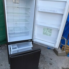 NO B802🌈福岡市内配送設置無料✨🌈AQUA 2ドア冷蔵庫 201L AQR-20E9-K 2022年式 の画像