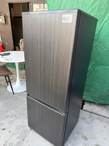 NO B802?福岡市内配送設置無料✨?AQUA 2ドア冷蔵庫 201L AQR-20E9-K 2022年式 