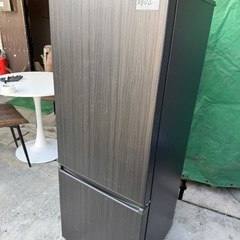 NO B802🌈福岡市内配送設置無料✨🌈AQUA 2ドア冷蔵庫 201L AQR-20E9-K 2022年式 の画像