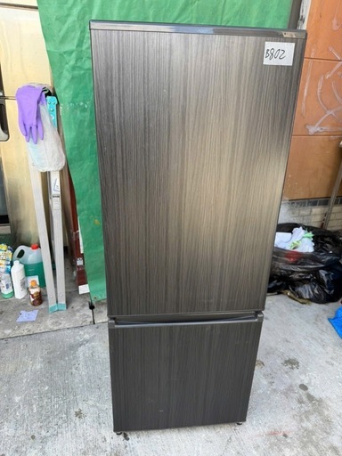 NO B802?福岡市内配送設置無料✨?AQUA 2ドア冷蔵庫 201L AQR-20E9-K 2022年式 
