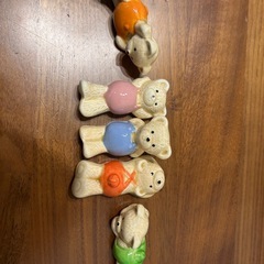 くまさんの箸置きの画像
