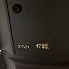 TOSHIBA テレビ32型　訳ありの画像