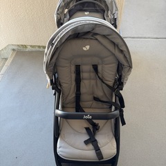 Joie 二人乗りベビーカー エヴァライトデュオ レインカバー付きの画像