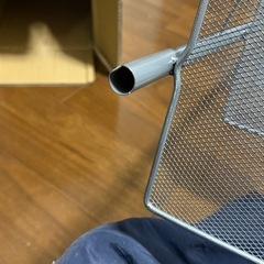 【ジャンク品】韓国インテリア マガジンラック メタルシェルフの画像