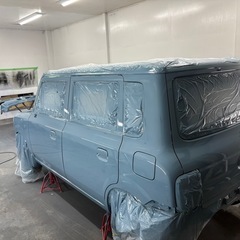 ⭐︎塗装ブースになりました⭐︎ 格安オールペン　研ぎ付け再…