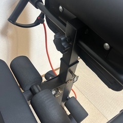 【多機能】トレーニングベンチ BTM製（プリチャーカール台・エクササイズバンド付）の画像