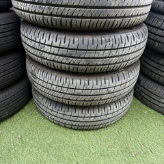 155/65R14 アルミホイルタイヤ付き 2024年の画像