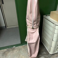 【商談中】無料　Wilsonゴルフバッグ　レディース　サーモンピンクの画像